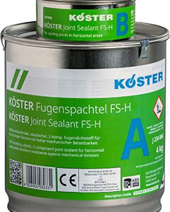 KÖSTER Sellador de juntas FS-H negro