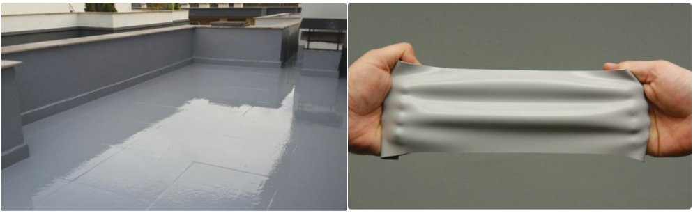 Esquema y elasticidad KÖSTER KB-Pur 214