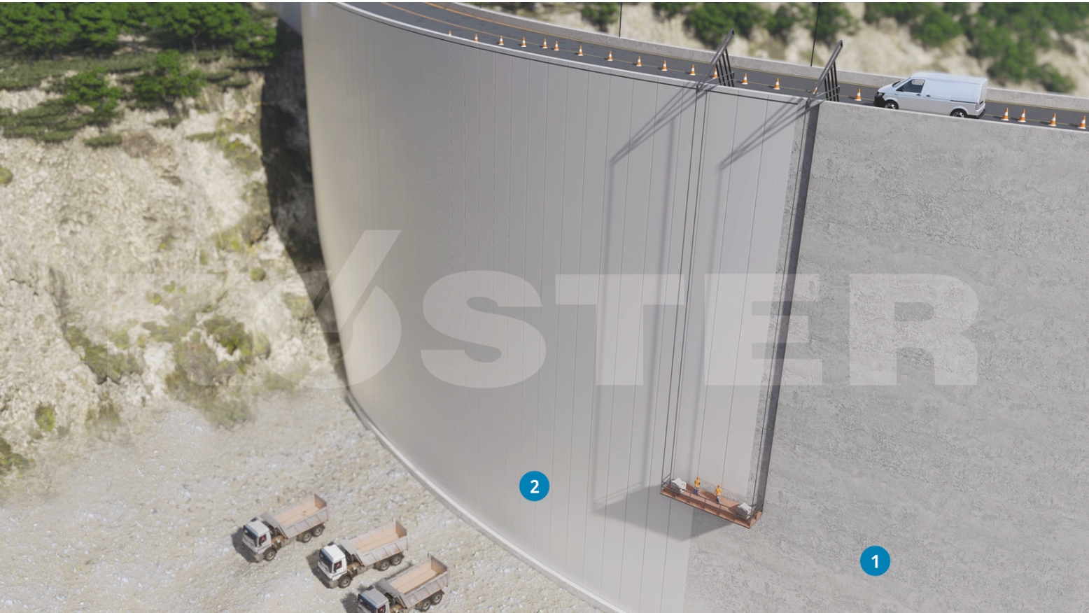 Esquema Técnico Represa TPO Geo KÖSTER