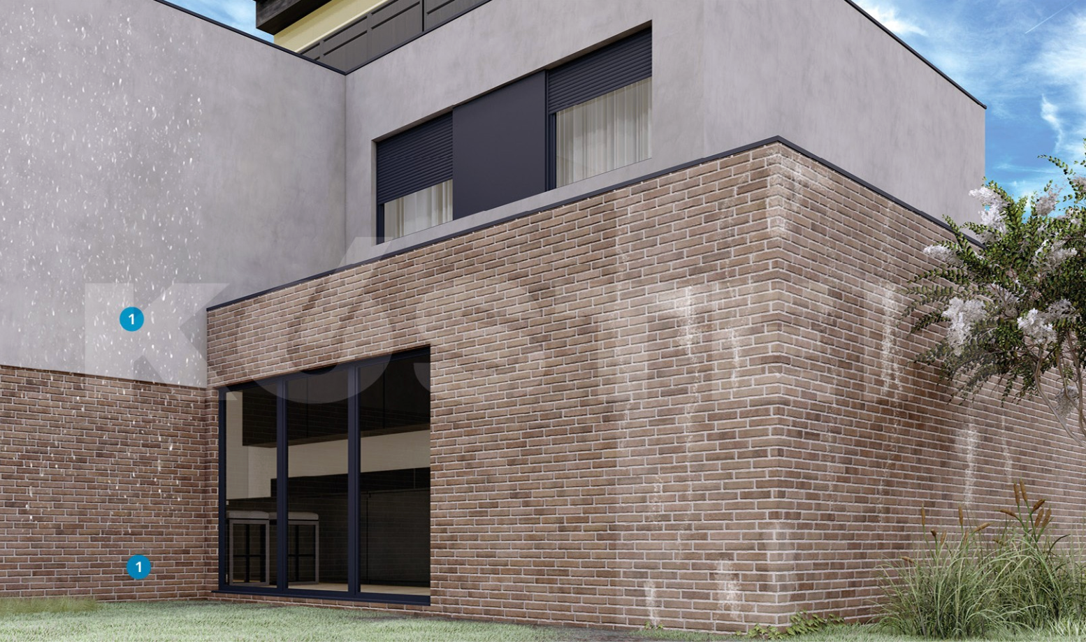 Aplicación de hidrofobizantes KÖSTER